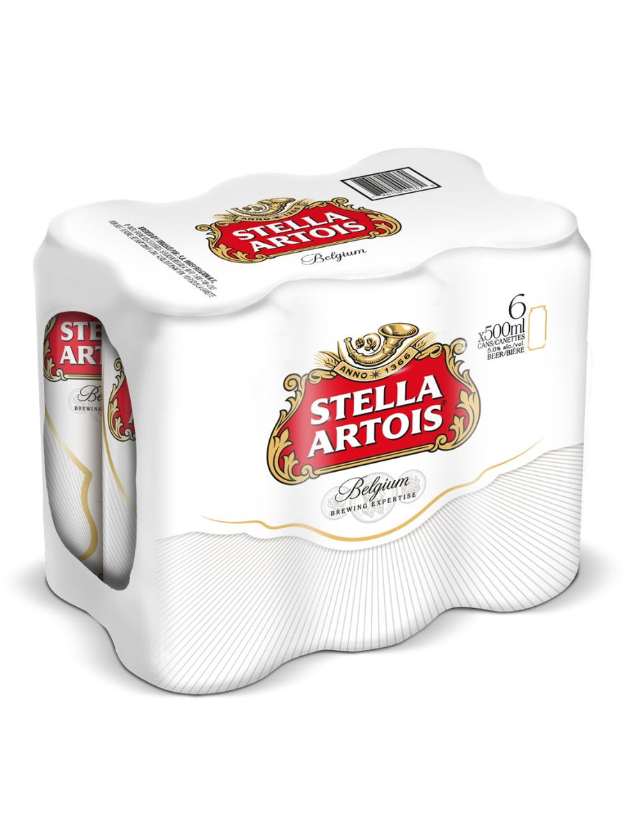 Stella Artois 6x500 mL can – Booze Buddy